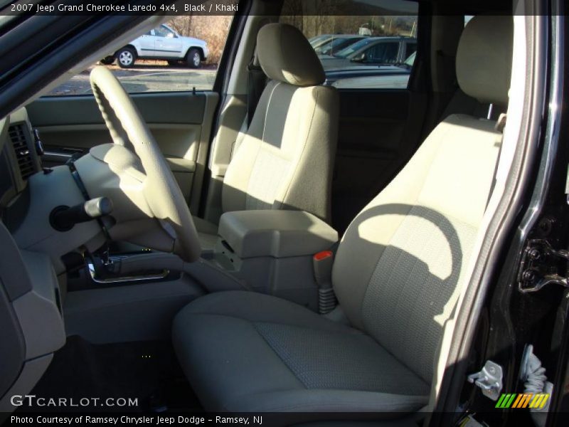 Black / Khaki 2007 Jeep Grand Cherokee Laredo 4x4