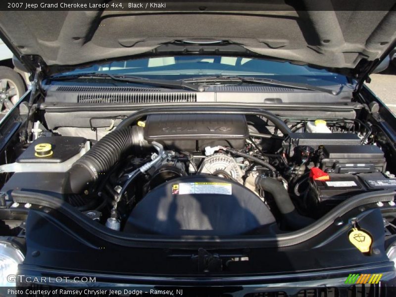 Black / Khaki 2007 Jeep Grand Cherokee Laredo 4x4