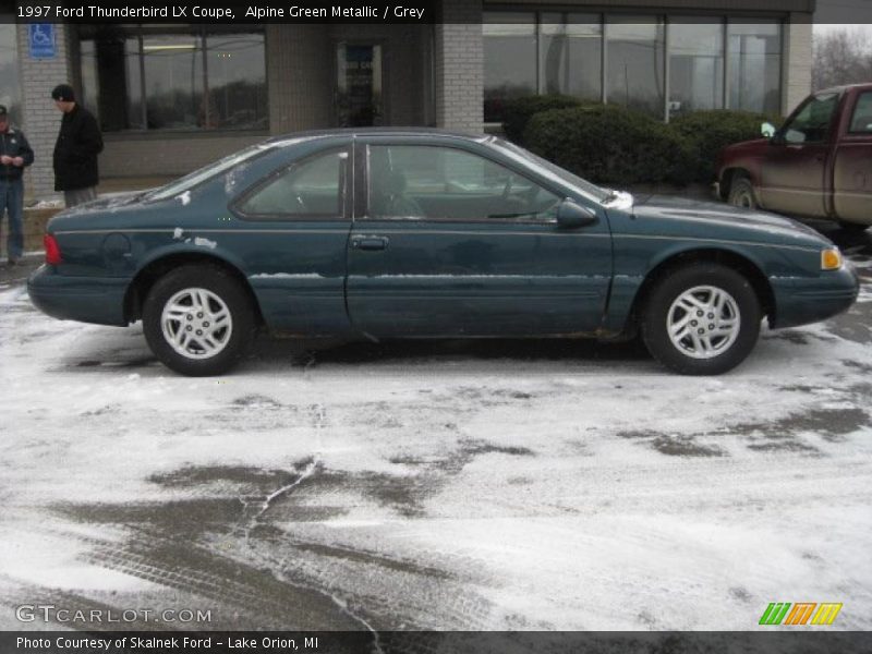 Alpine Green Metallic / Grey 1997 Ford Thunderbird LX Coupe