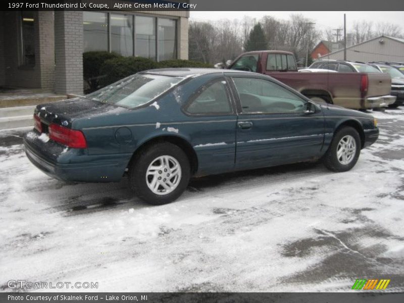 Alpine Green Metallic / Grey 1997 Ford Thunderbird LX Coupe