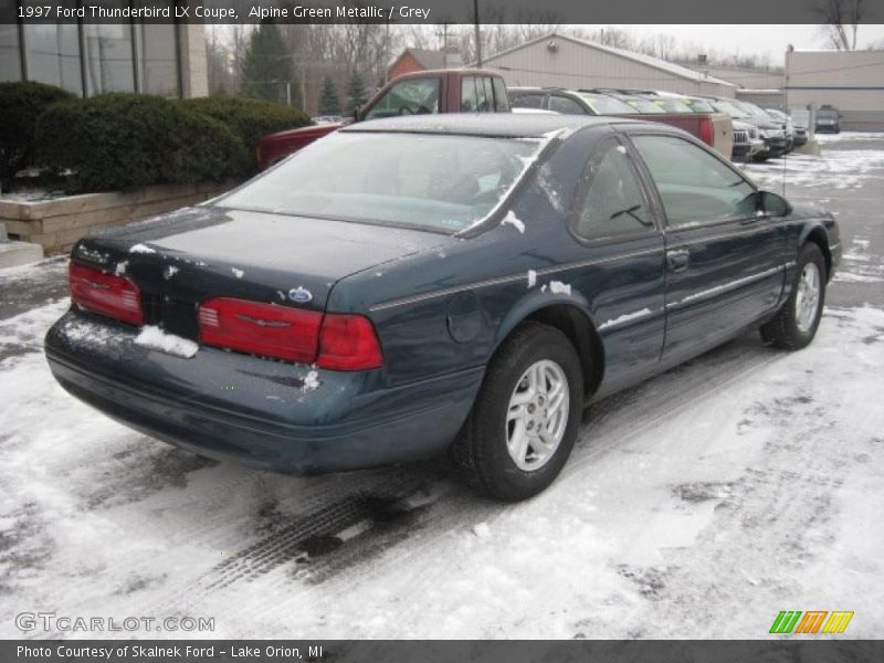 Alpine Green Metallic / Grey 1997 Ford Thunderbird LX Coupe
