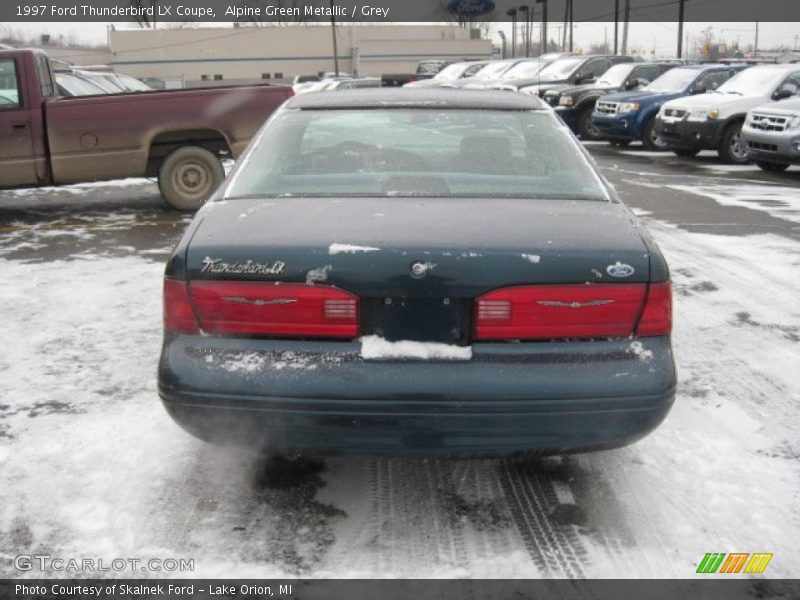 Alpine Green Metallic / Grey 1997 Ford Thunderbird LX Coupe