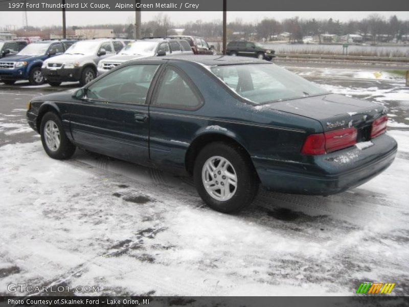Alpine Green Metallic / Grey 1997 Ford Thunderbird LX Coupe
