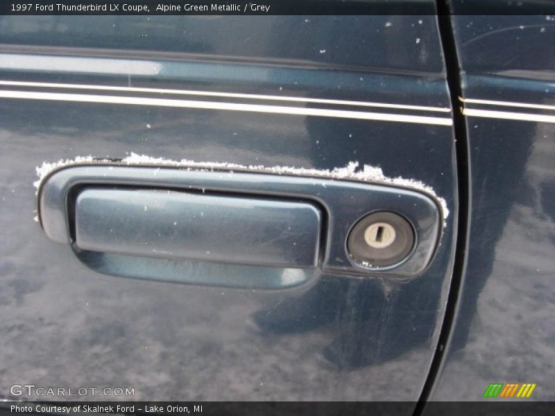 Alpine Green Metallic / Grey 1997 Ford Thunderbird LX Coupe