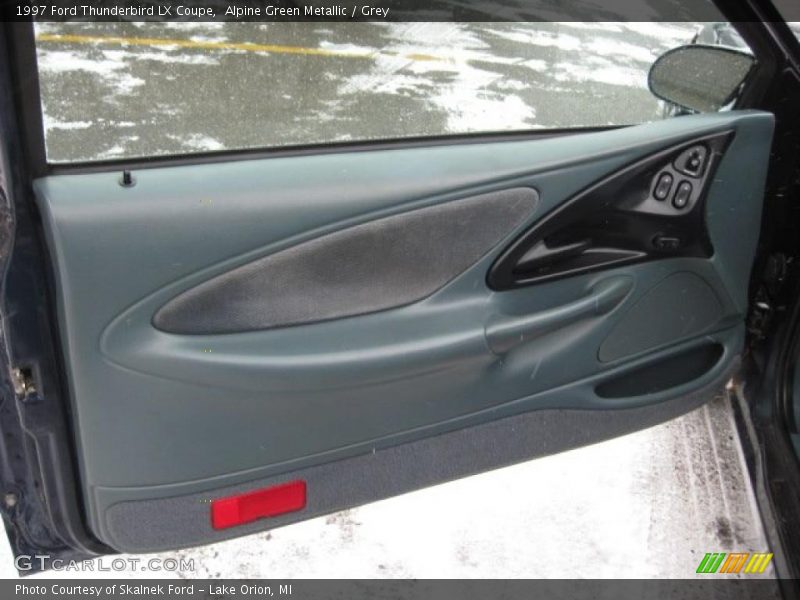 Alpine Green Metallic / Grey 1997 Ford Thunderbird LX Coupe