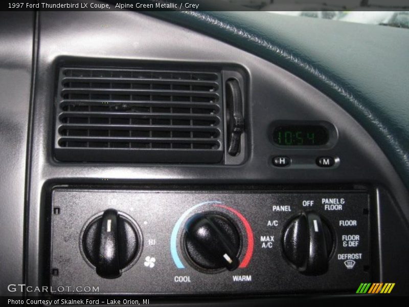 Alpine Green Metallic / Grey 1997 Ford Thunderbird LX Coupe