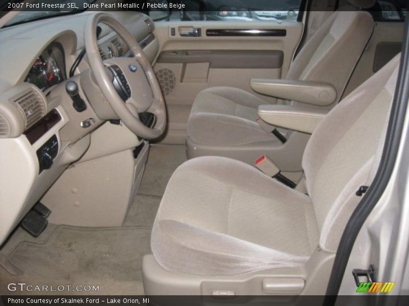  2007 Freestar SEL Pebble Beige Interior