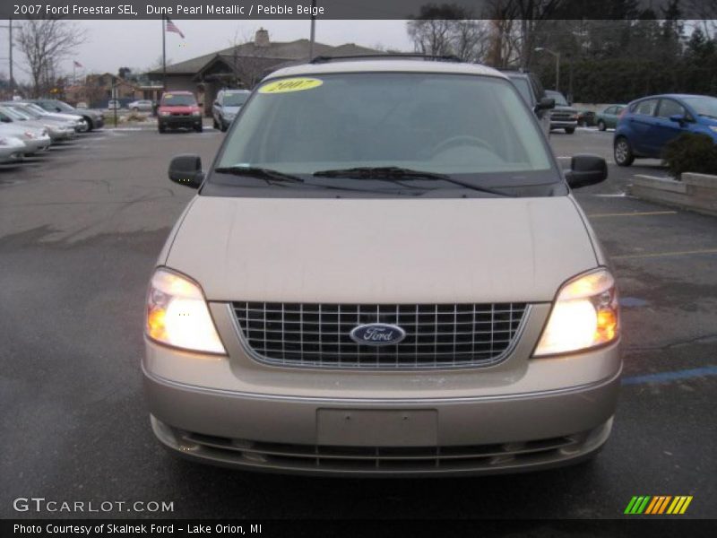 Dune Pearl Metallic / Pebble Beige 2007 Ford Freestar SEL