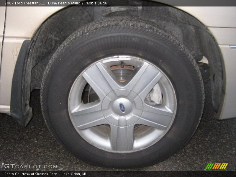Dune Pearl Metallic / Pebble Beige 2007 Ford Freestar SEL