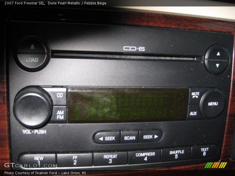 Dune Pearl Metallic / Pebble Beige 2007 Ford Freestar SEL