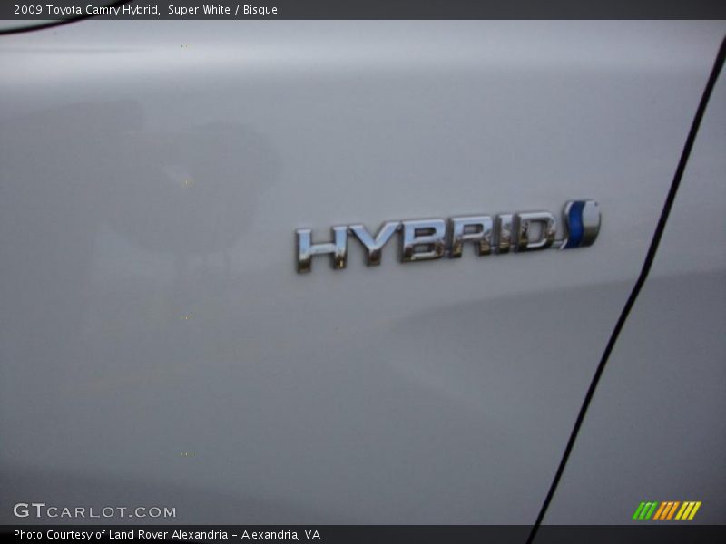 Super White / Bisque 2009 Toyota Camry Hybrid