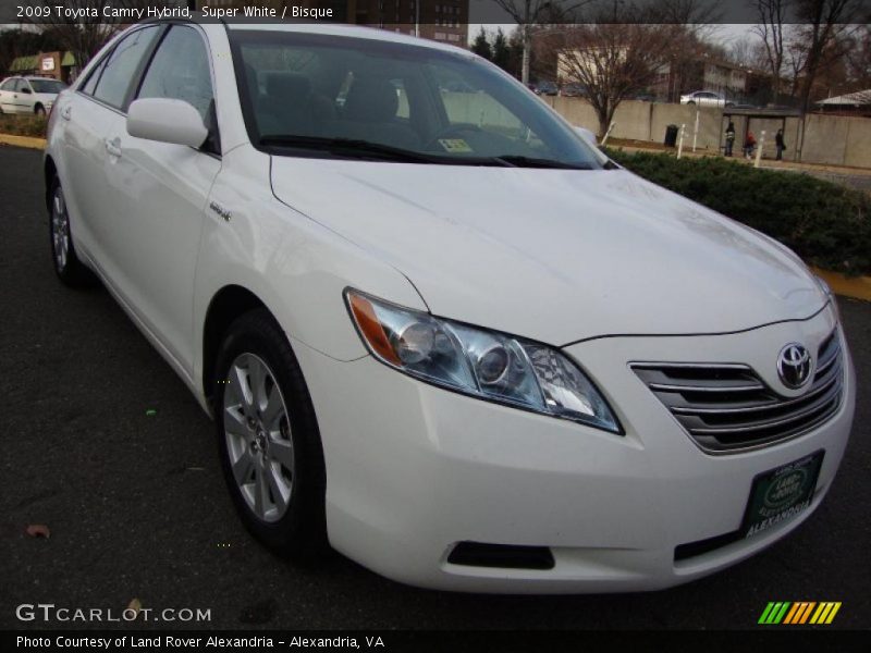 Super White / Bisque 2009 Toyota Camry Hybrid