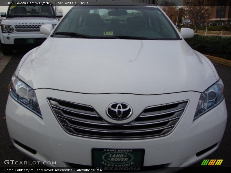 Super White / Bisque 2009 Toyota Camry Hybrid