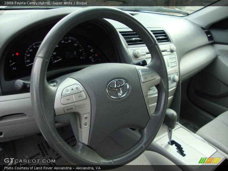 Super White / Bisque 2009 Toyota Camry Hybrid