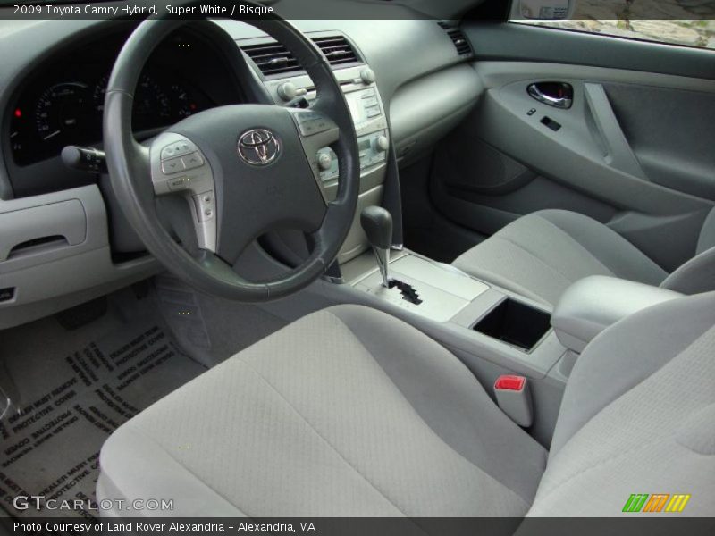 Super White / Bisque 2009 Toyota Camry Hybrid