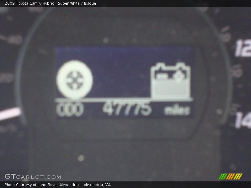 Super White / Bisque 2009 Toyota Camry Hybrid