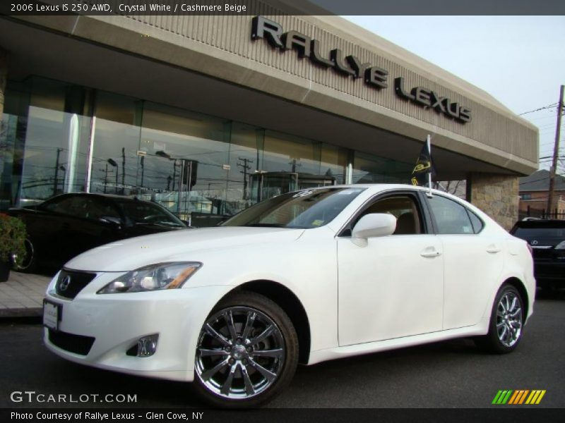 Crystal White / Cashmere Beige 2006 Lexus IS 250 AWD