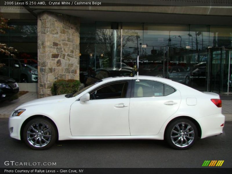 Crystal White / Cashmere Beige 2006 Lexus IS 250 AWD