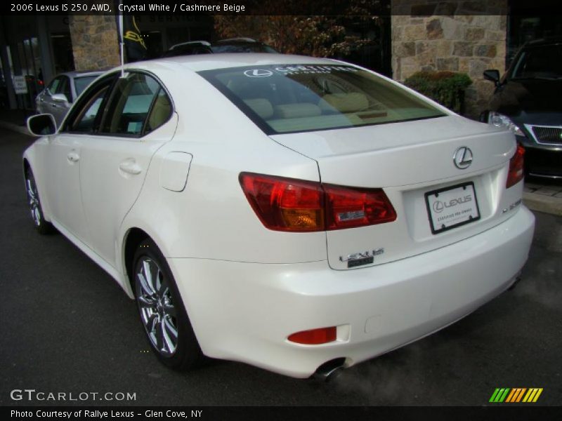 Crystal White / Cashmere Beige 2006 Lexus IS 250 AWD