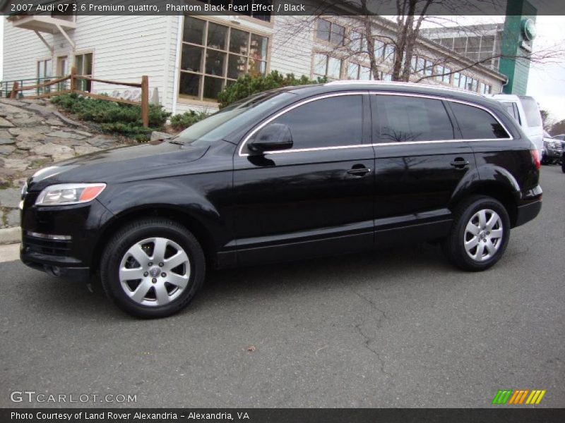 Phantom Black Pearl Effect / Black 2007 Audi Q7 3.6 Premium quattro