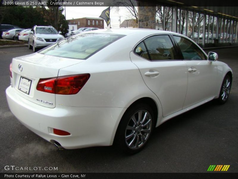 Crystal White / Cashmere Beige 2006 Lexus IS 250 AWD