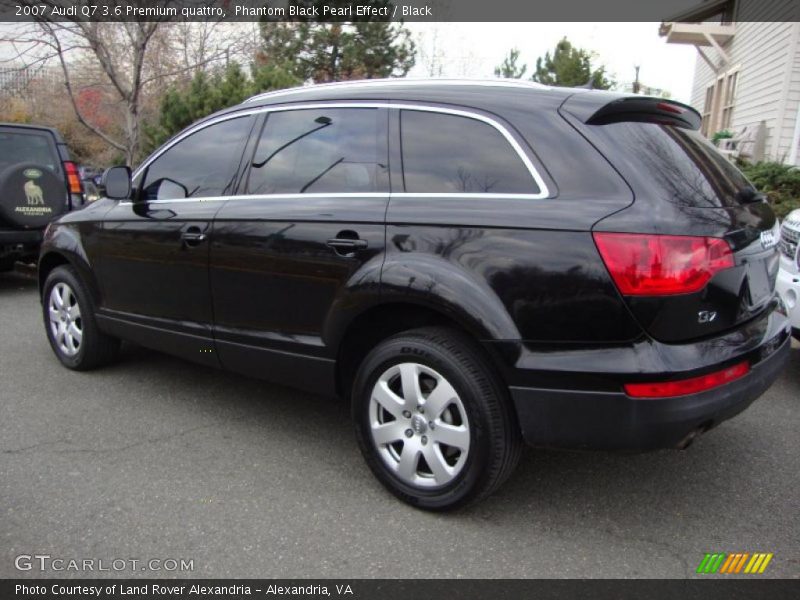 Phantom Black Pearl Effect / Black 2007 Audi Q7 3.6 Premium quattro