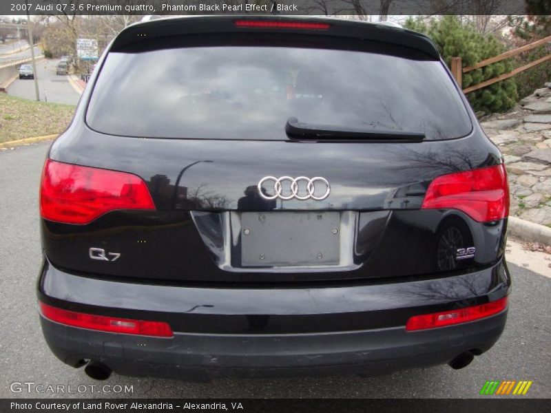 Phantom Black Pearl Effect / Black 2007 Audi Q7 3.6 Premium quattro