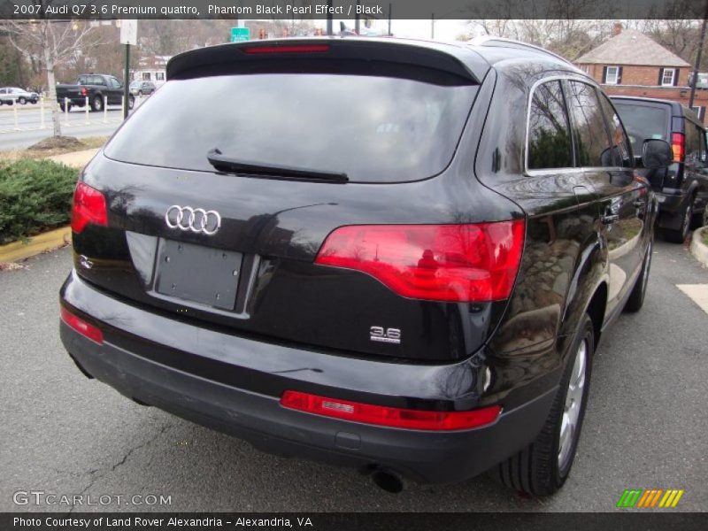 Phantom Black Pearl Effect / Black 2007 Audi Q7 3.6 Premium quattro