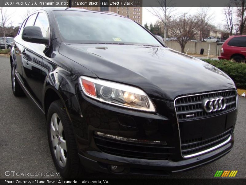 Phantom Black Pearl Effect / Black 2007 Audi Q7 3.6 Premium quattro