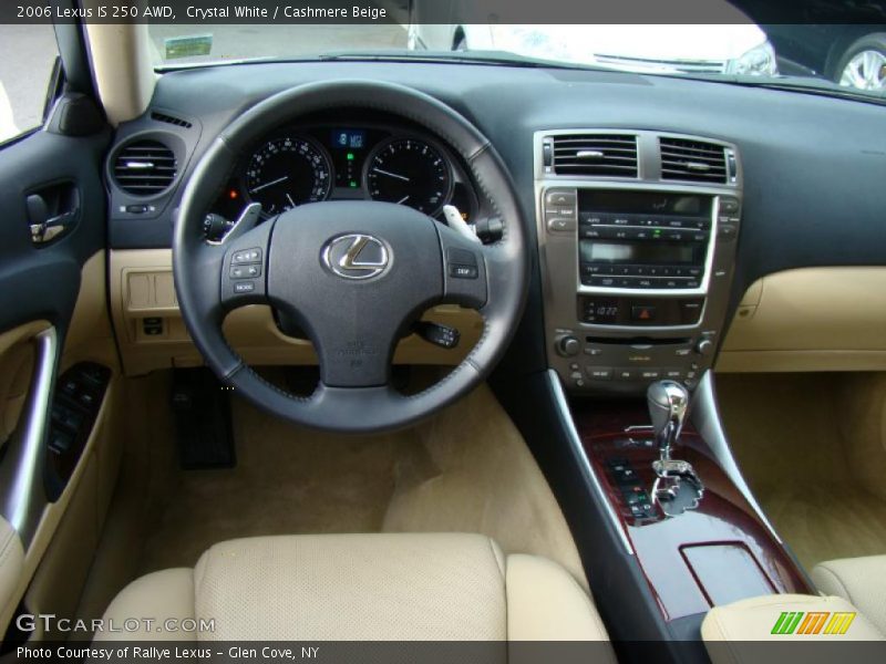 Crystal White / Cashmere Beige 2006 Lexus IS 250 AWD