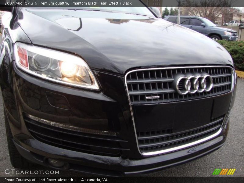 Phantom Black Pearl Effect / Black 2007 Audi Q7 3.6 Premium quattro