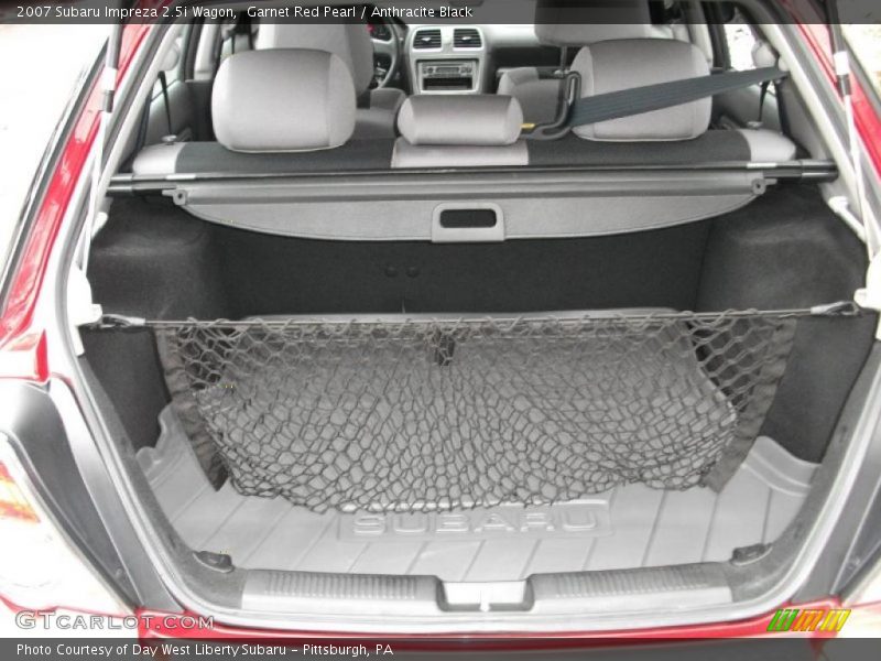 Garnet Red Pearl / Anthracite Black 2007 Subaru Impreza 2.5i Wagon