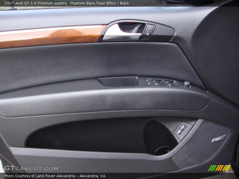 Phantom Black Pearl Effect / Black 2007 Audi Q7 3.6 Premium quattro