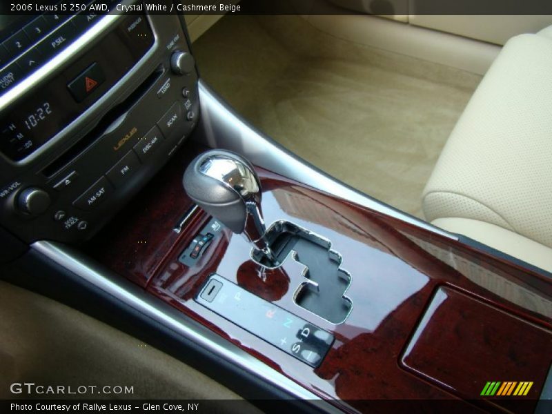 Crystal White / Cashmere Beige 2006 Lexus IS 250 AWD