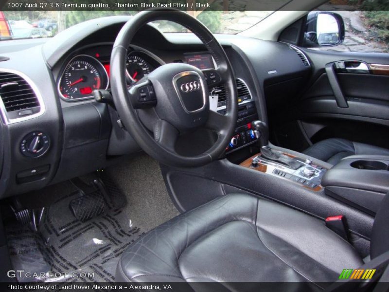 Phantom Black Pearl Effect / Black 2007 Audi Q7 3.6 Premium quattro