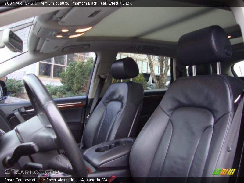 Phantom Black Pearl Effect / Black 2007 Audi Q7 3.6 Premium quattro