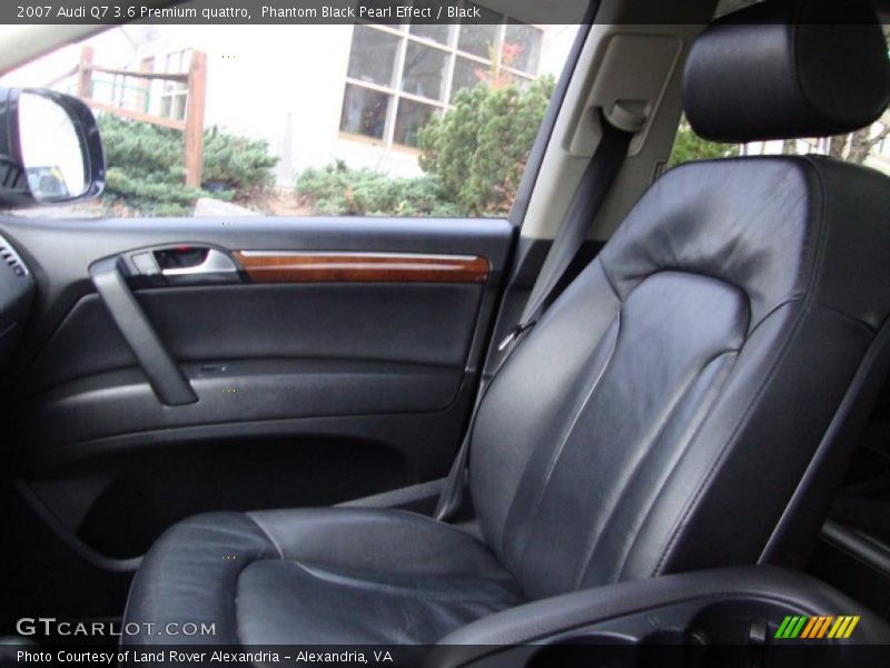 Phantom Black Pearl Effect / Black 2007 Audi Q7 3.6 Premium quattro