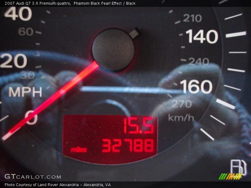 Phantom Black Pearl Effect / Black 2007 Audi Q7 3.6 Premium quattro