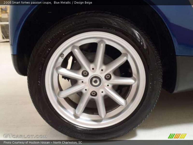 Blue Metallic / Design Beige 2008 Smart fortwo passion coupe
