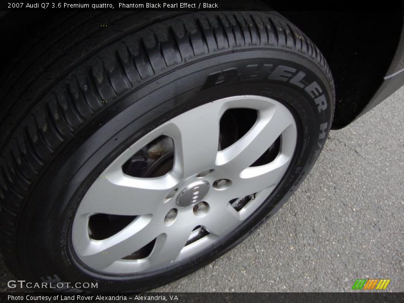 Phantom Black Pearl Effect / Black 2007 Audi Q7 3.6 Premium quattro