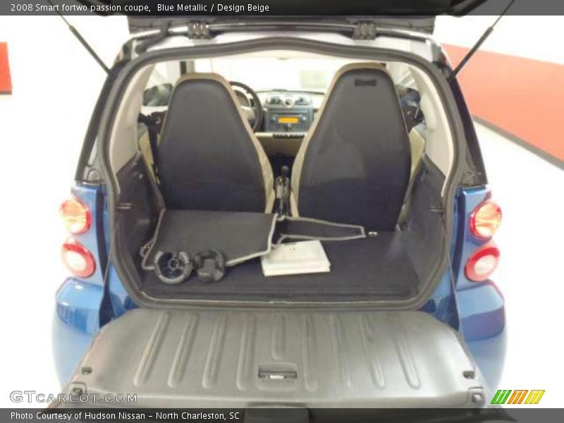 Blue Metallic / Design Beige 2008 Smart fortwo passion coupe