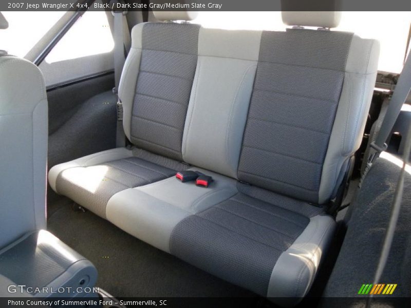Black / Dark Slate Gray/Medium Slate Gray 2007 Jeep Wrangler X 4x4