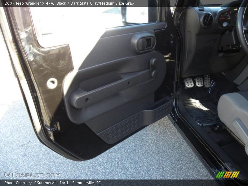 Black / Dark Slate Gray/Medium Slate Gray 2007 Jeep Wrangler X 4x4