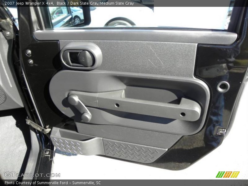 Black / Dark Slate Gray/Medium Slate Gray 2007 Jeep Wrangler X 4x4