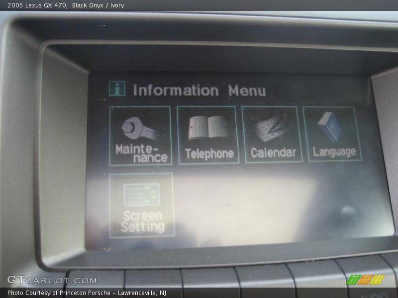 Black Onyx / Ivory 2005 Lexus GX 470