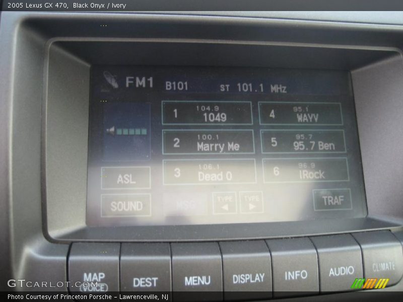 Black Onyx / Ivory 2005 Lexus GX 470