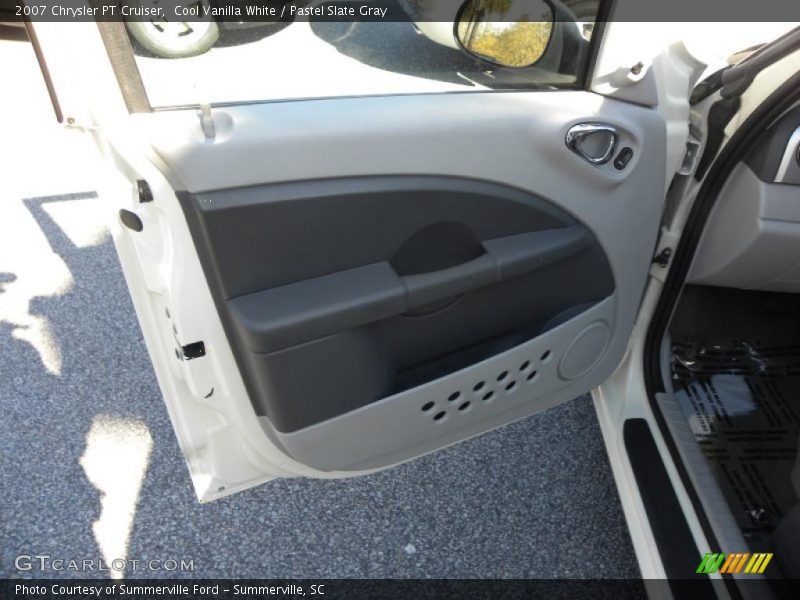 Cool Vanilla White / Pastel Slate Gray 2007 Chrysler PT Cruiser