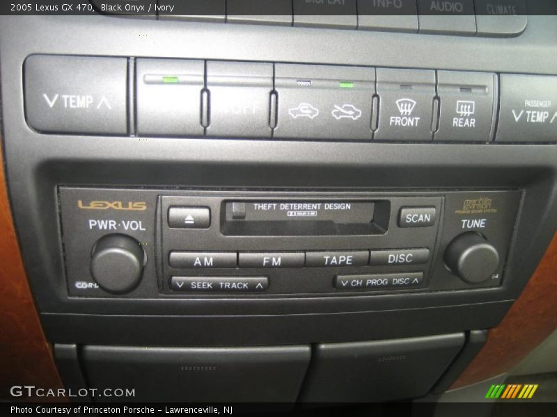 Black Onyx / Ivory 2005 Lexus GX 470