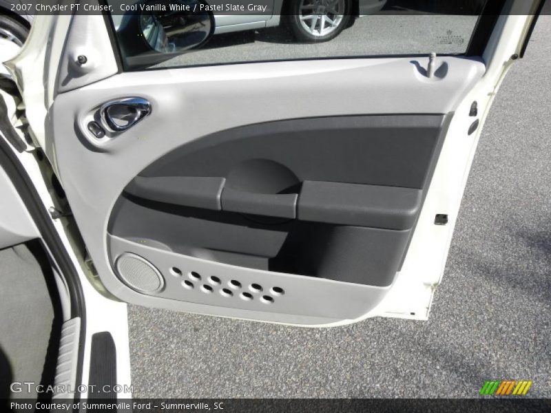 Cool Vanilla White / Pastel Slate Gray 2007 Chrysler PT Cruiser