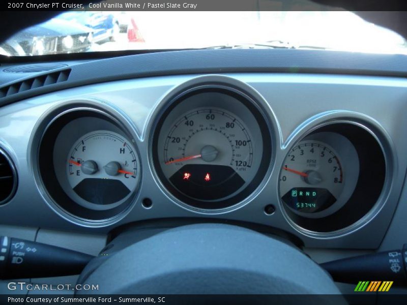 Cool Vanilla White / Pastel Slate Gray 2007 Chrysler PT Cruiser